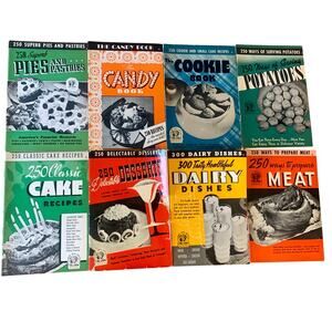 Culinary Arts Institute Cookbook Booklets Vintage Paperback 1940s Lot of 12